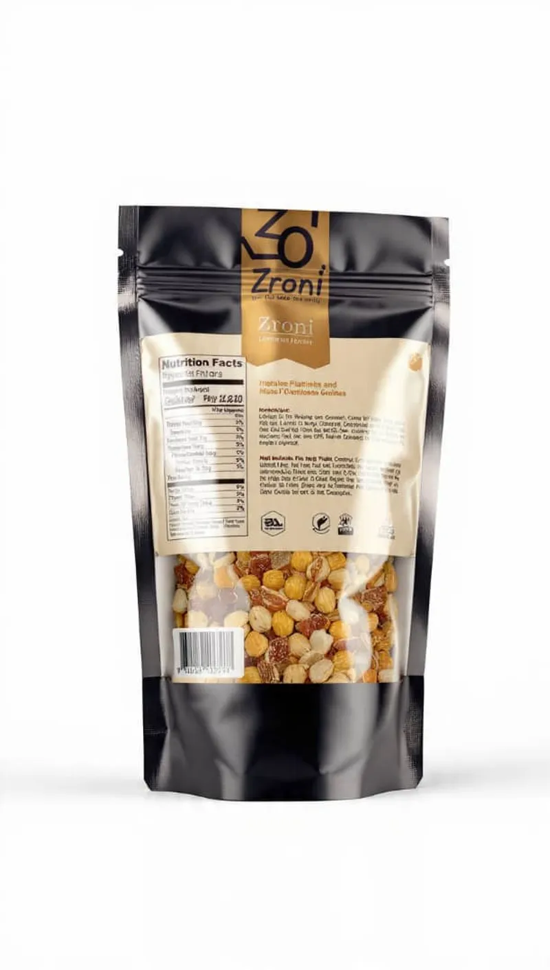 Pouch of Zroni mixed dried legumes